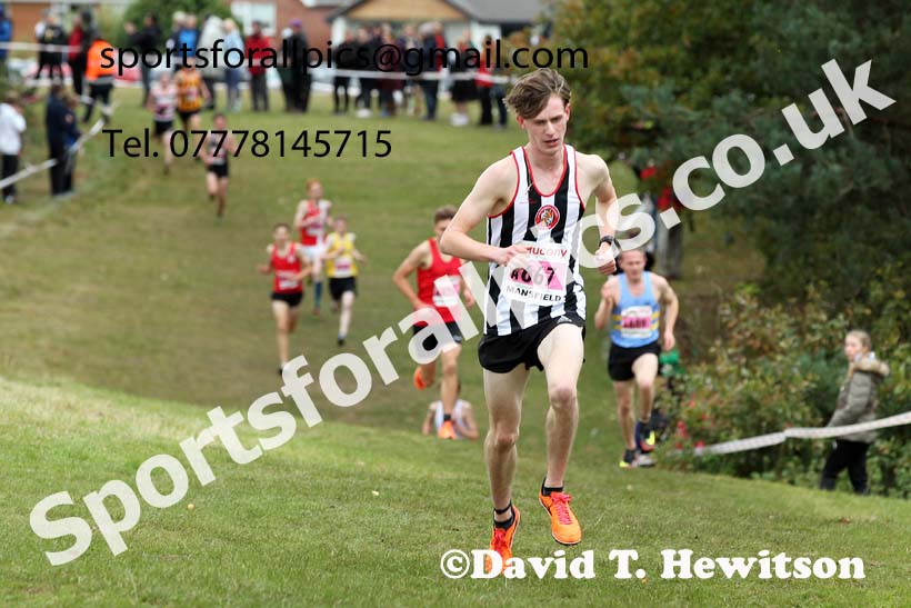 Mens under-17s 2021 National Cross Country Relays, Berry Hill Park, Mansfield. Photo: David T. Hewitson/Sports for All Pics